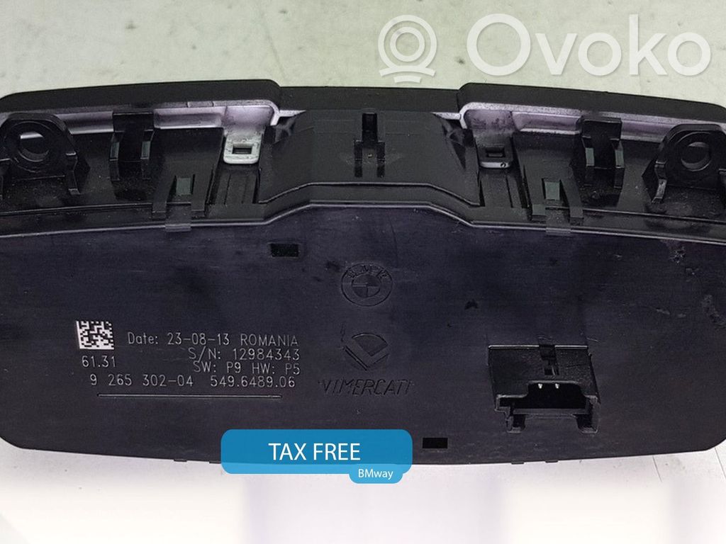 BMW 1 F20 F21 Przełącznik świateł 