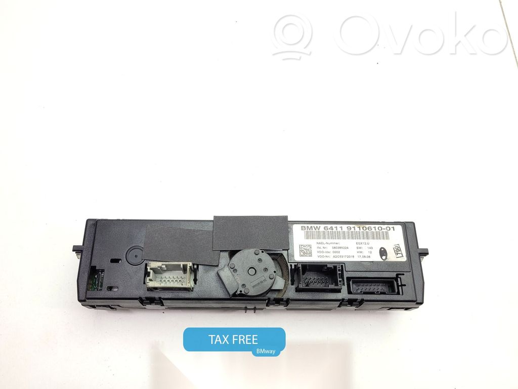 BMW 3 E90 E91 Unitate control climatizare 