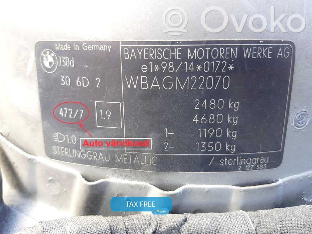 BMW 5 GT F07 Prag 