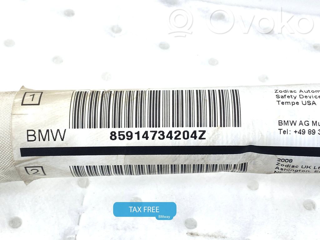 BMW 5 E60 E61 Airbag del techo 