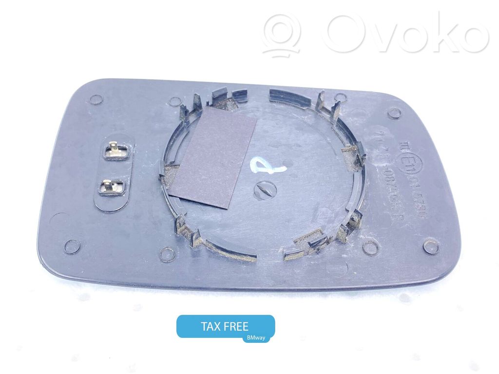 BMW 7 E65 E66 Vidrio del espejo lateral 