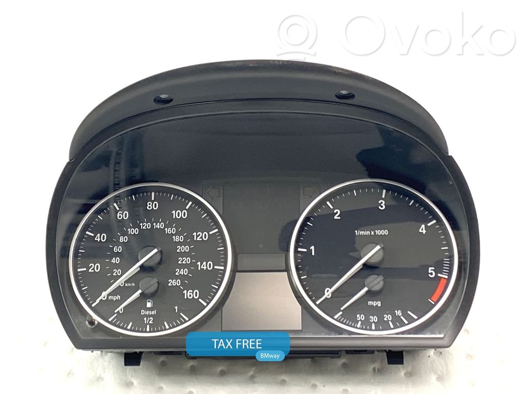 BMW X1 E84 Vitezometru (grup de instrumente) 