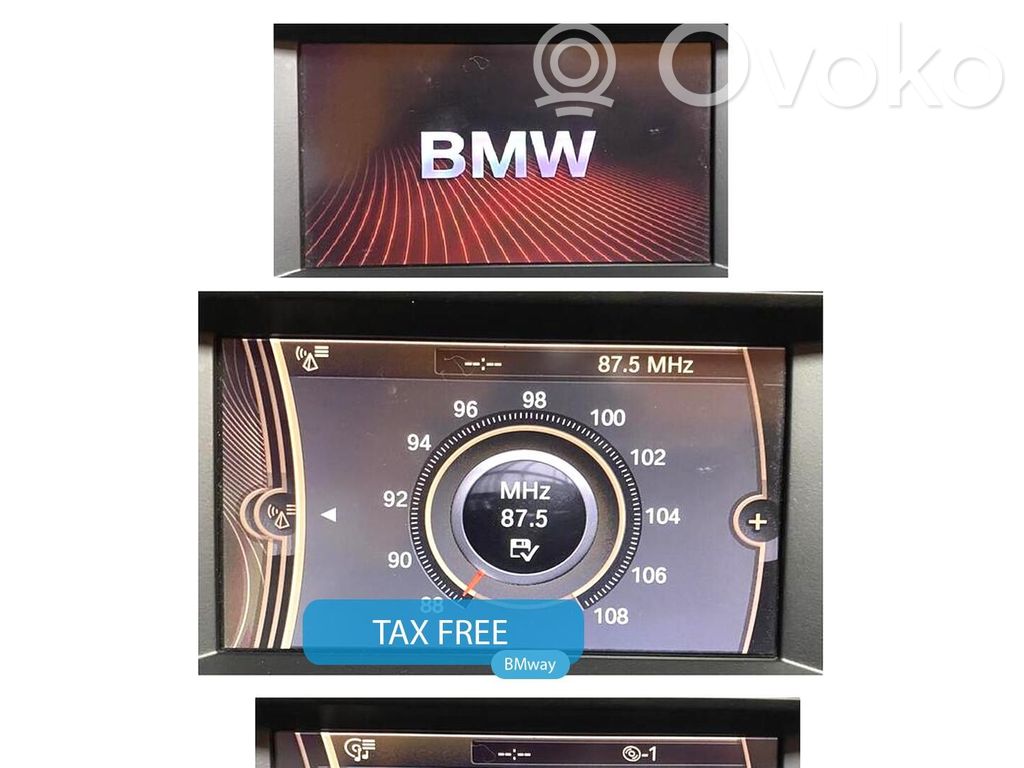 BMW 5 F10 F11 Panel / Radioodtwarzacz CD/DVD/GPS 
