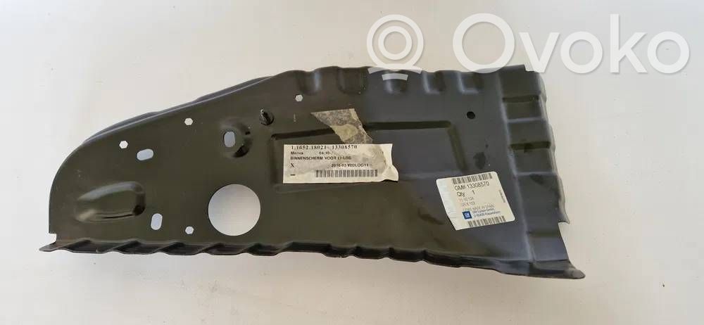 Vauxhall Meriva B Soporte de montaje del guardabarros 