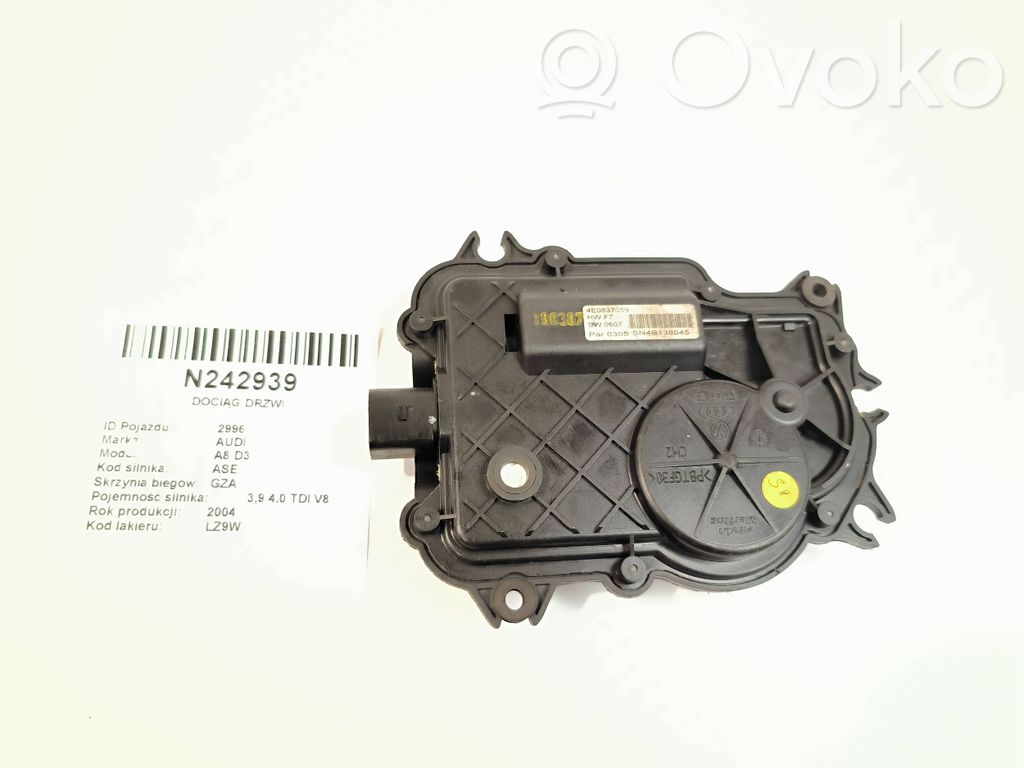Motor de cierre suave de puerta delantera   4E0837059,SN4E138045
