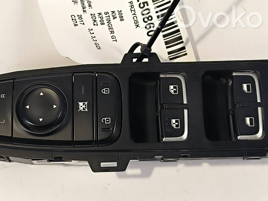 Electric window control switch   93570J5000