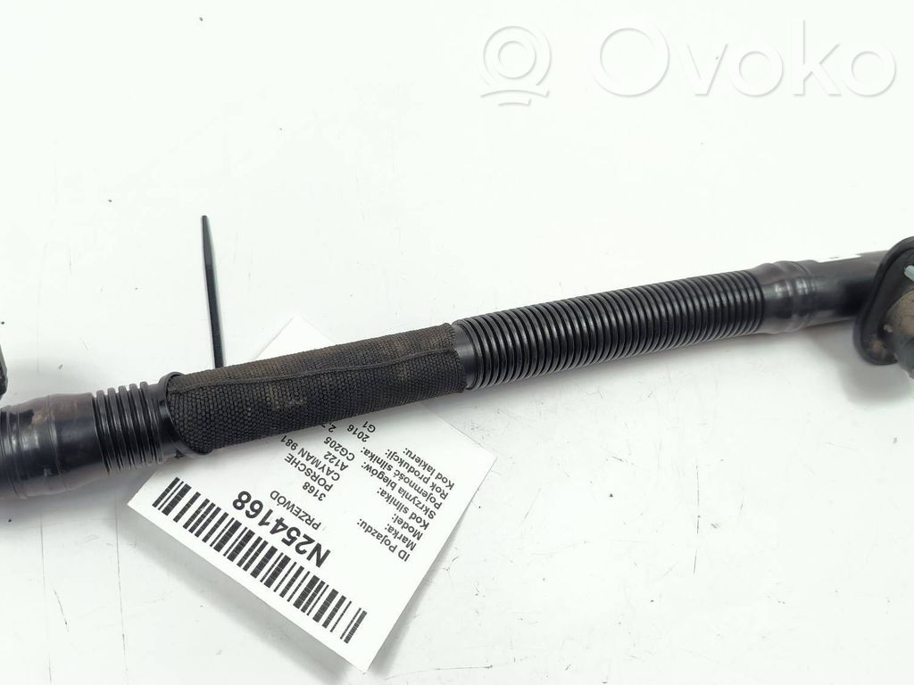 Porsche Cayman 981 Turbo turbocharger oiling pipe/hose 