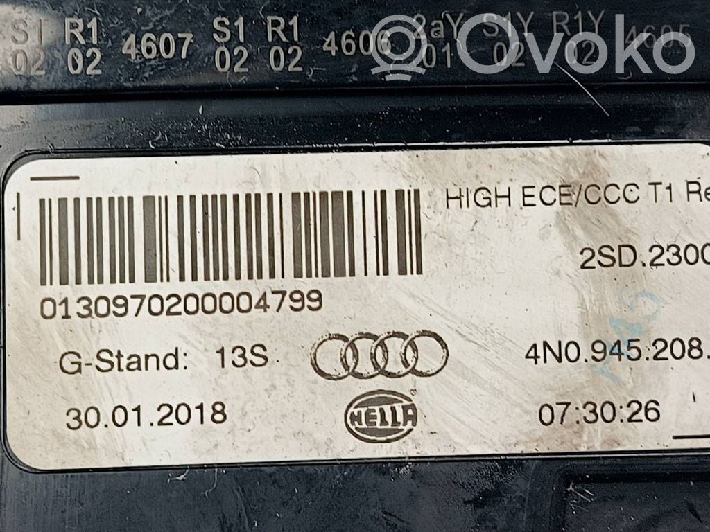 Audi A8 S8 D5 Takaluukun takavalot 