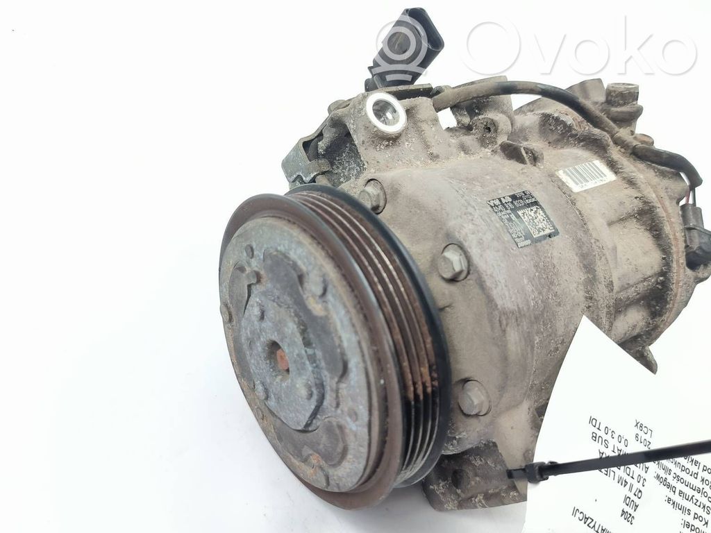 Audi Q7 4M Air conditioning (A/C) compressor (pump) 