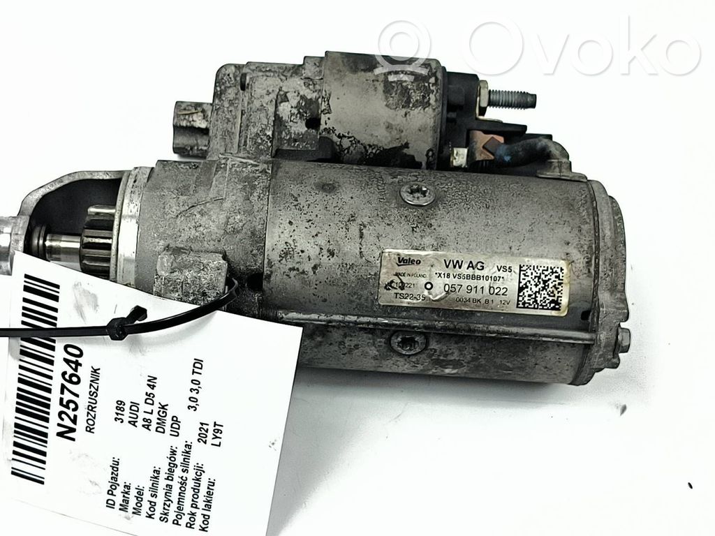 Starter motor   057911022