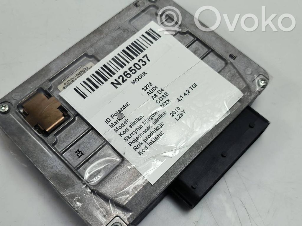 Audi A8 S8 D4 4H Transfer box differential control unit 
