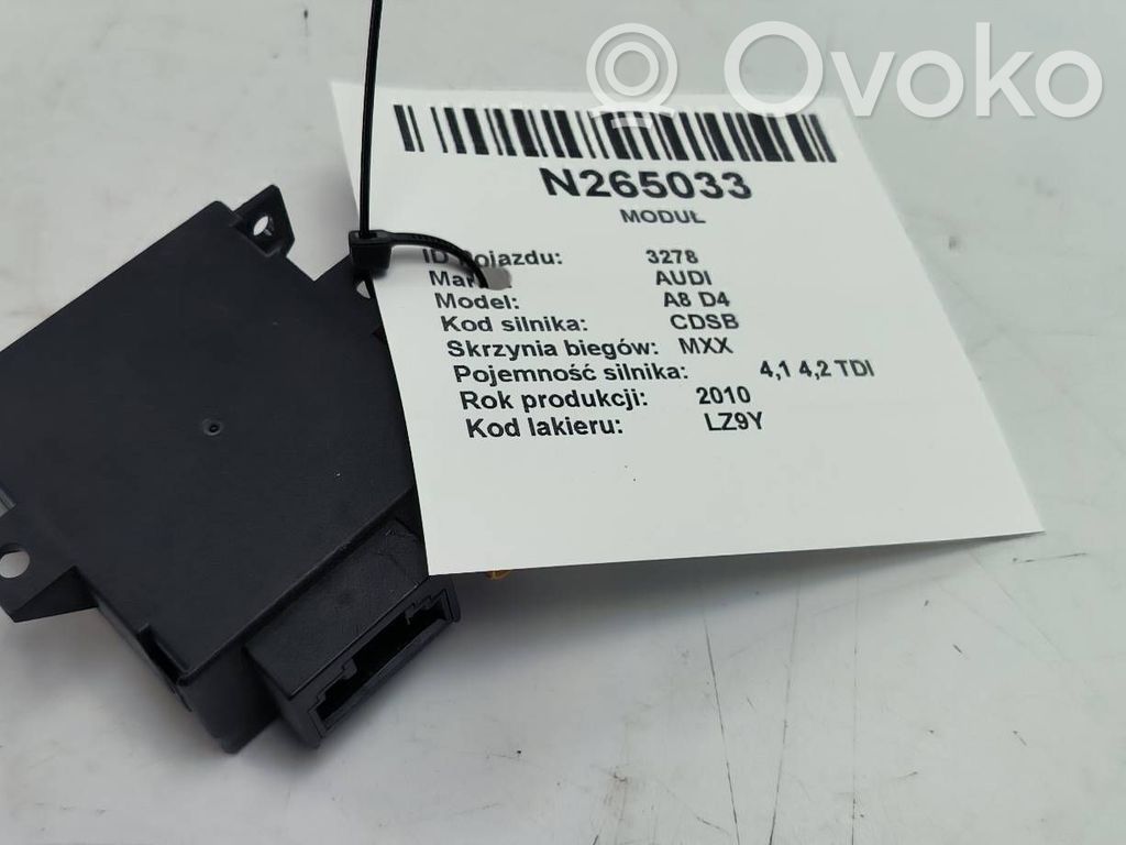 Audi A8 S8 D4 4H Centralina/modulo riscaldamento ausiliario 