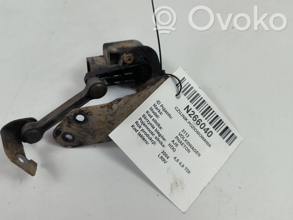 Front air suspension height level sensor