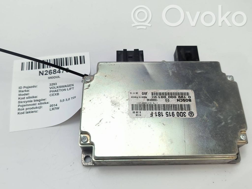 Other control units/modules   3D0915181F