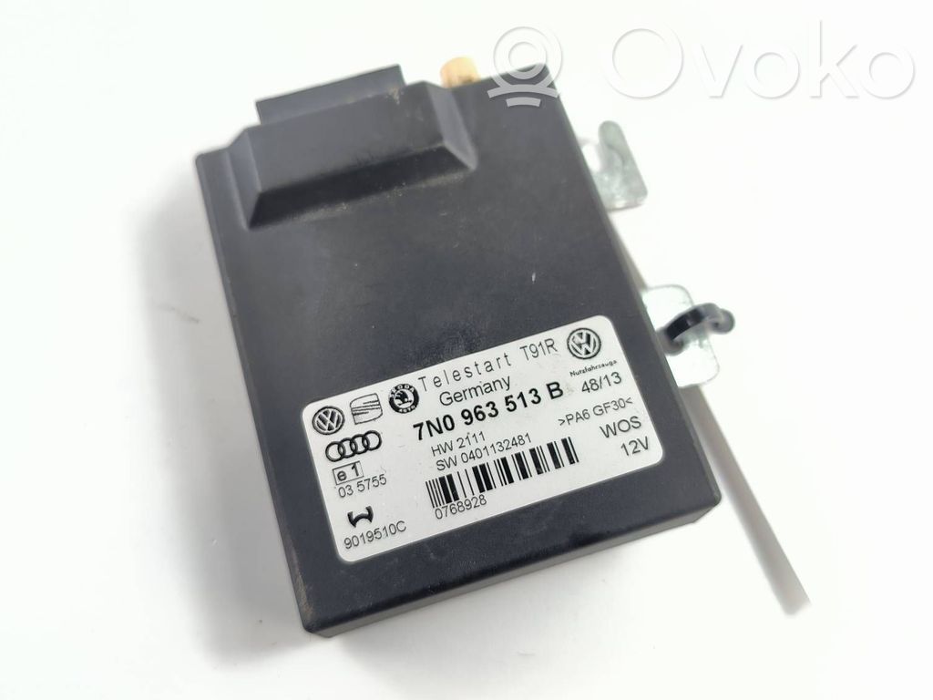 Volkswagen Phaeton Auxiliary heating control unit/module 