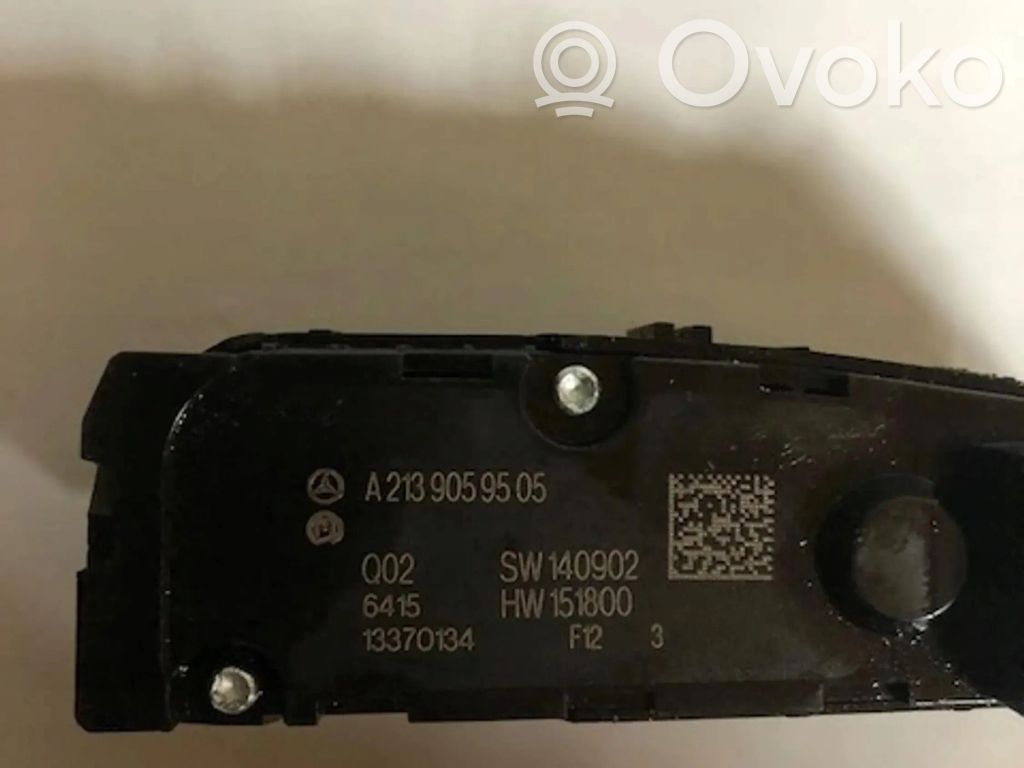 Mercedes-Benz E W213 Other switches/knobs/shifts 