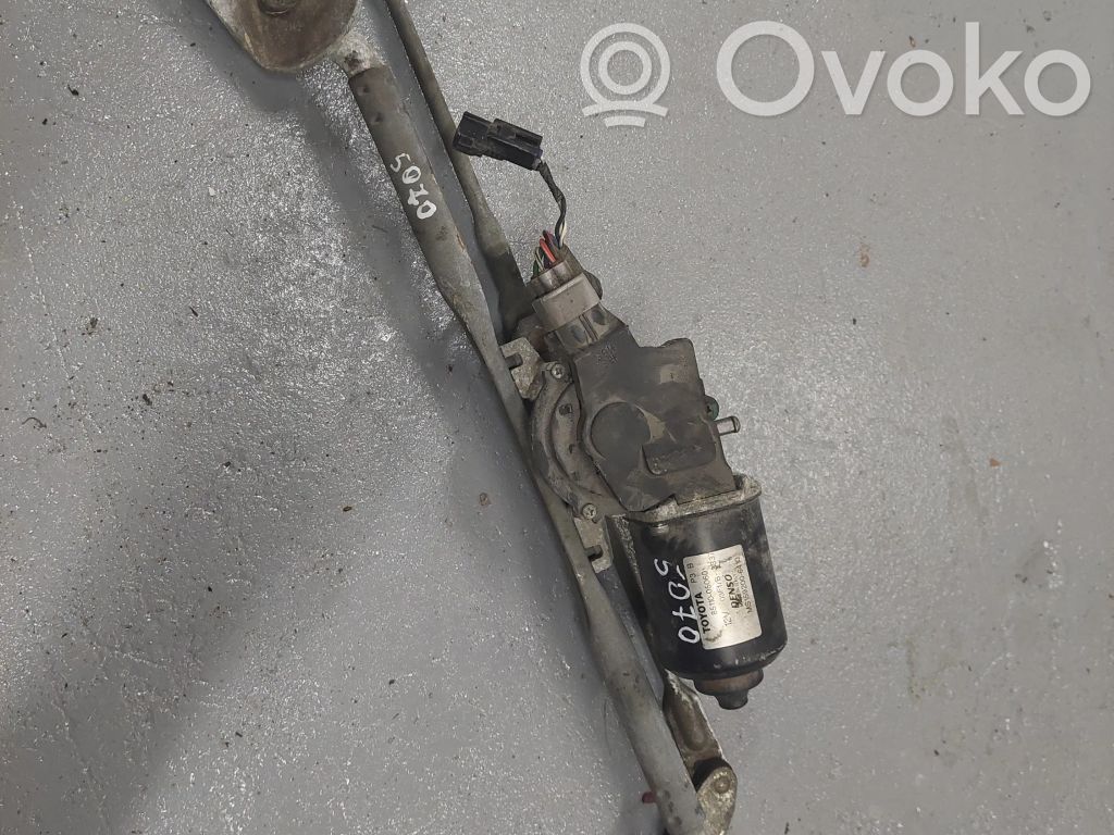 Toyota Avensis T250 Mechanizm i silniczek wycieraczek szyby przedniej / czołowej 