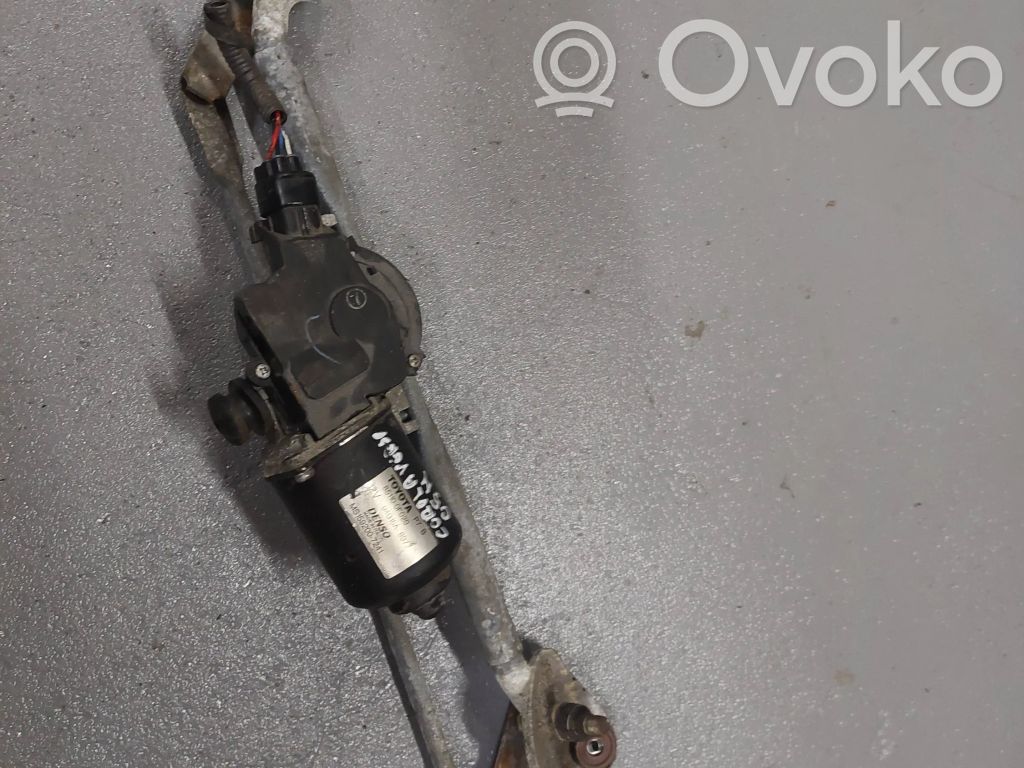 Toyota Corolla Verso AR10 Wischergestänge Wischermotor vorne 