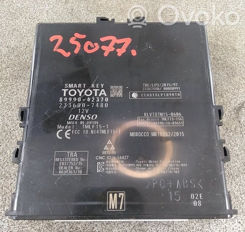 Toyota RAV 4 (XA50) Alte unități/module de control 