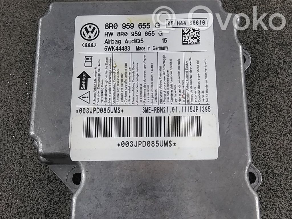 Audi Q5 SQ5 8R Centralina/modulo airbag