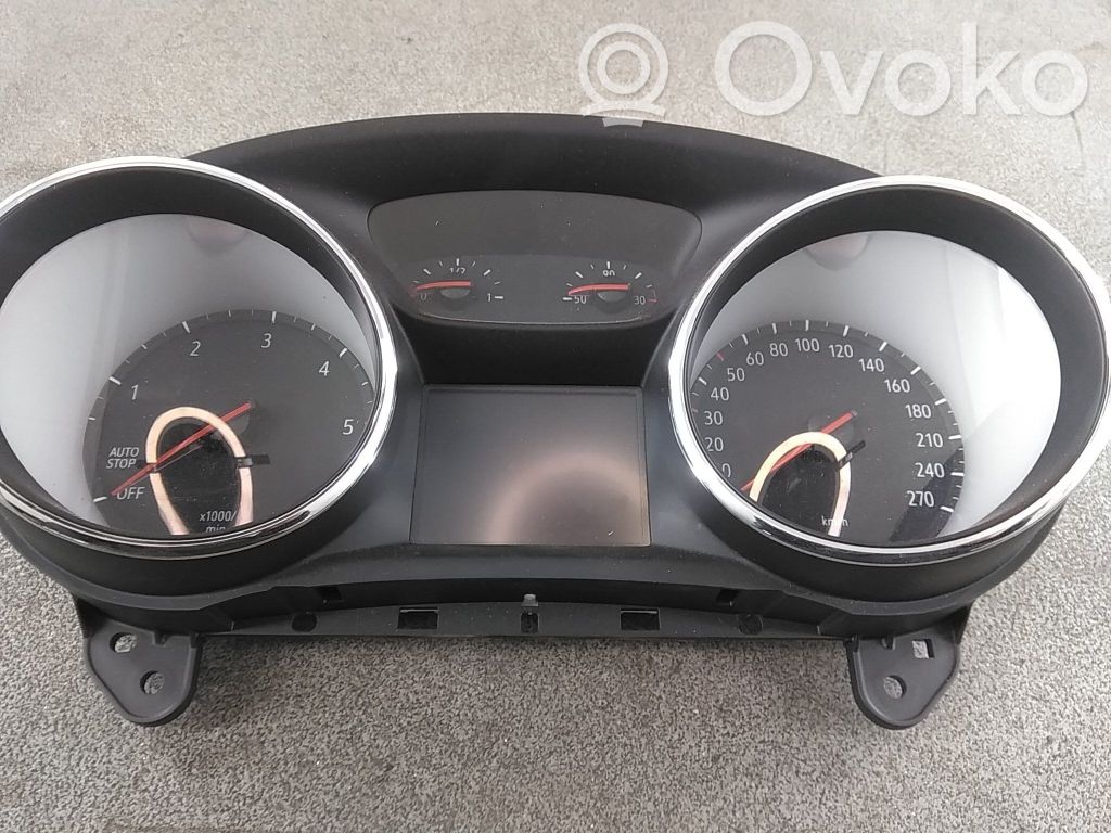 Opel Insignia B Geschwindigkeitsmesser Cockpit 