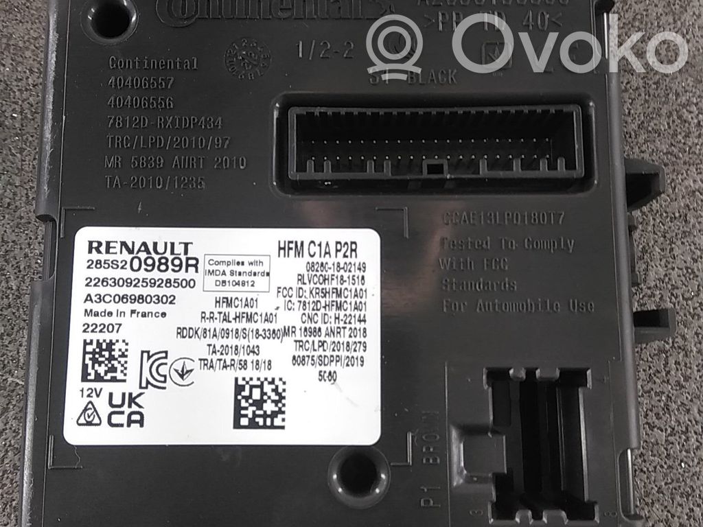 Renault Captur II Other control units/modules 