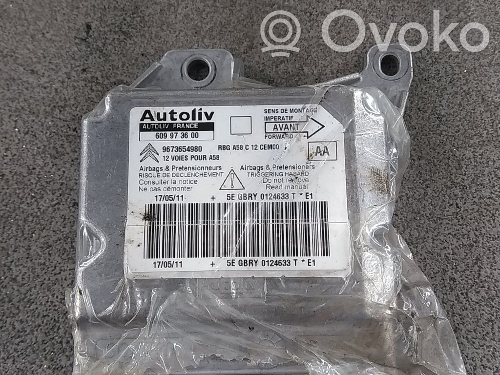 Citroen C3 Picasso Airbag control unit/module 