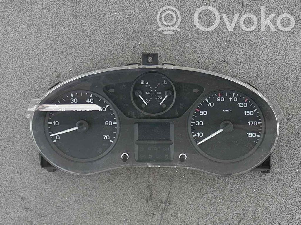 Geschwindigkeitsmesser Cockpit   NUMMER,6103KN,9801640680