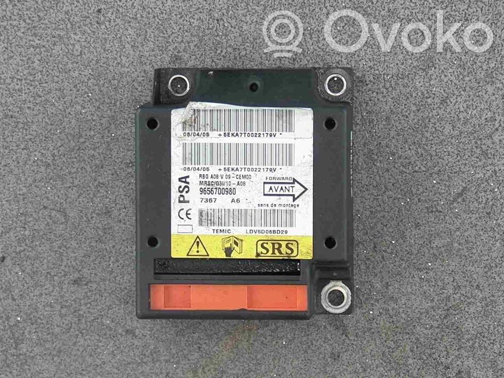 Peugeot 1007 Airbag control unit/module 