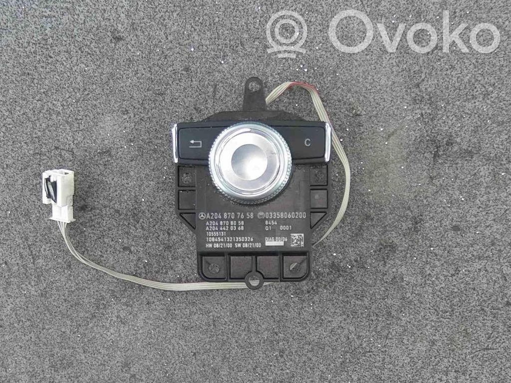 Mercedes-Benz C W204 Interruptor de luz 