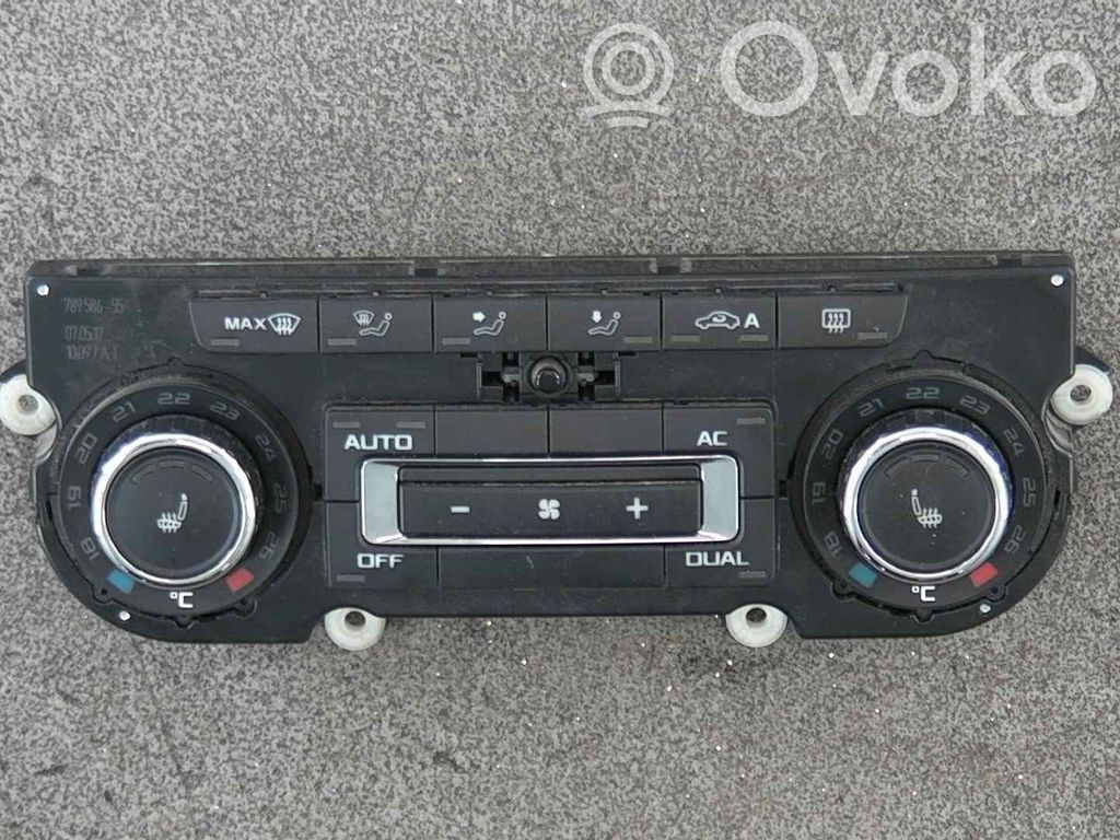 Skoda Superb B6 (3T) Panel klimatyzacji 