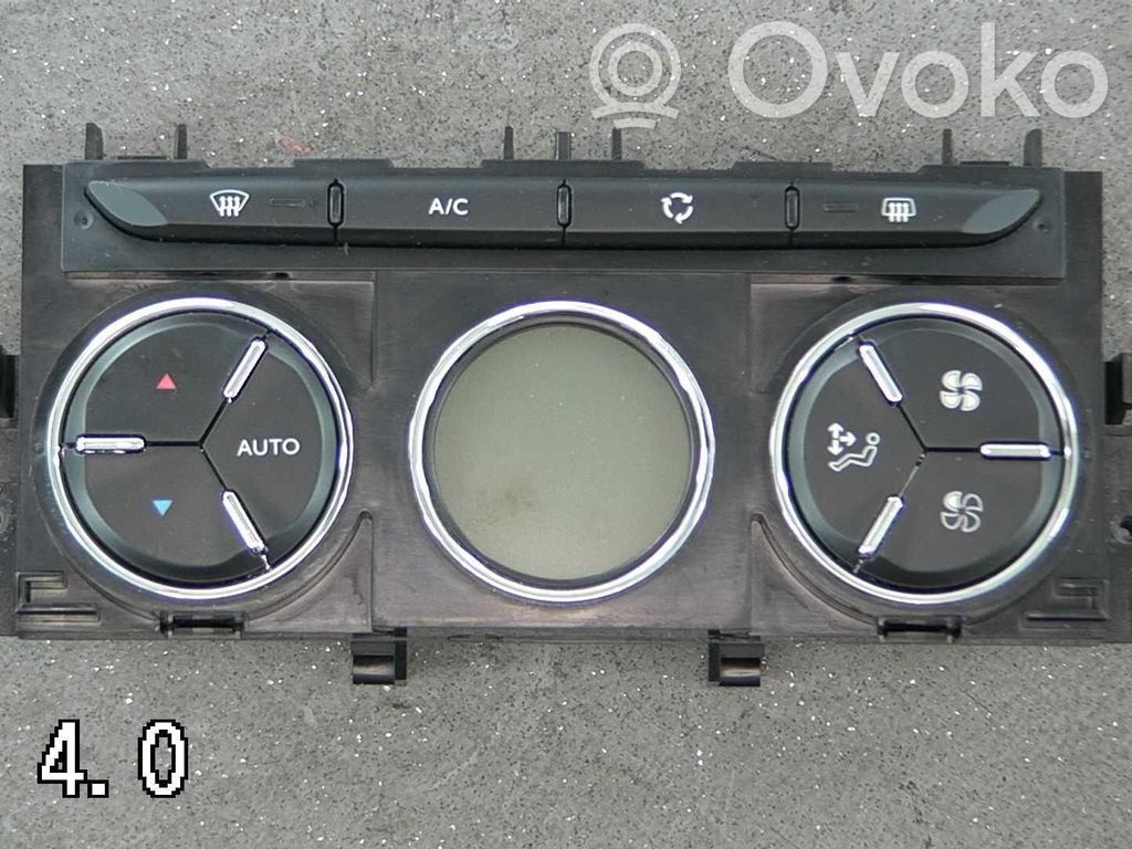 Climate control unit   96831720XT,96831720XT,6452W7,6452R2