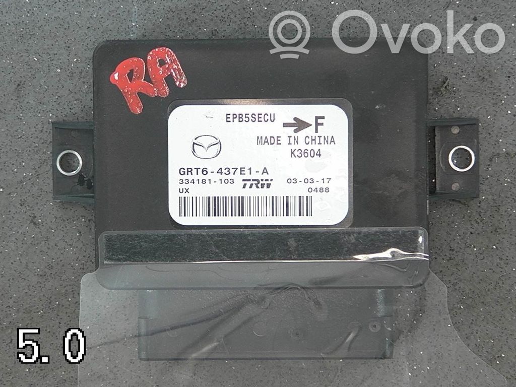 Mazda 6 Other control units/modules 