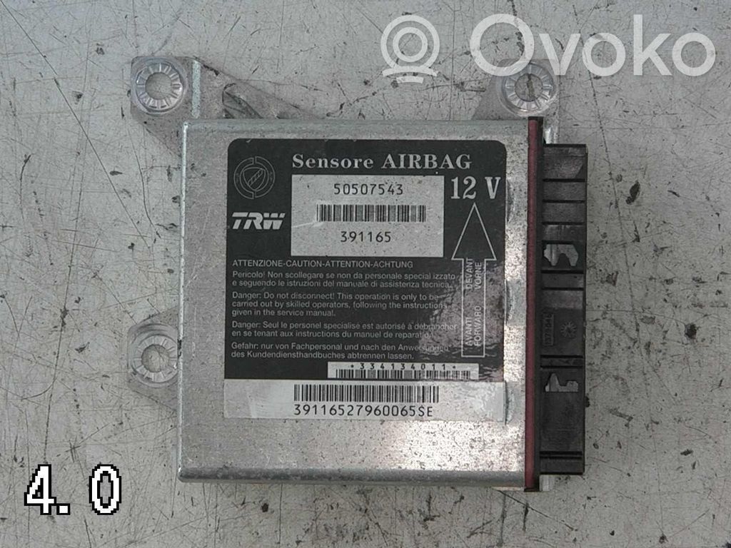 Alfa Romeo 159 Airbag control unit/module 