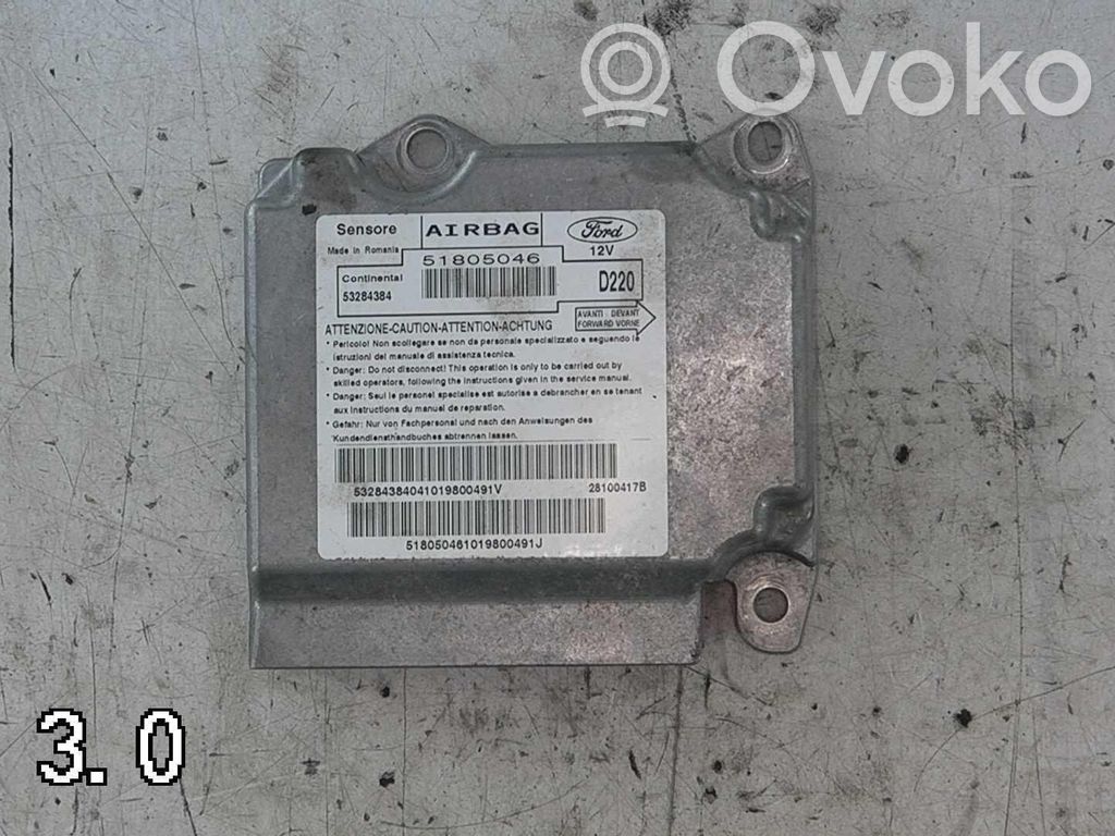 Ford Ka Airbag control unit/module 