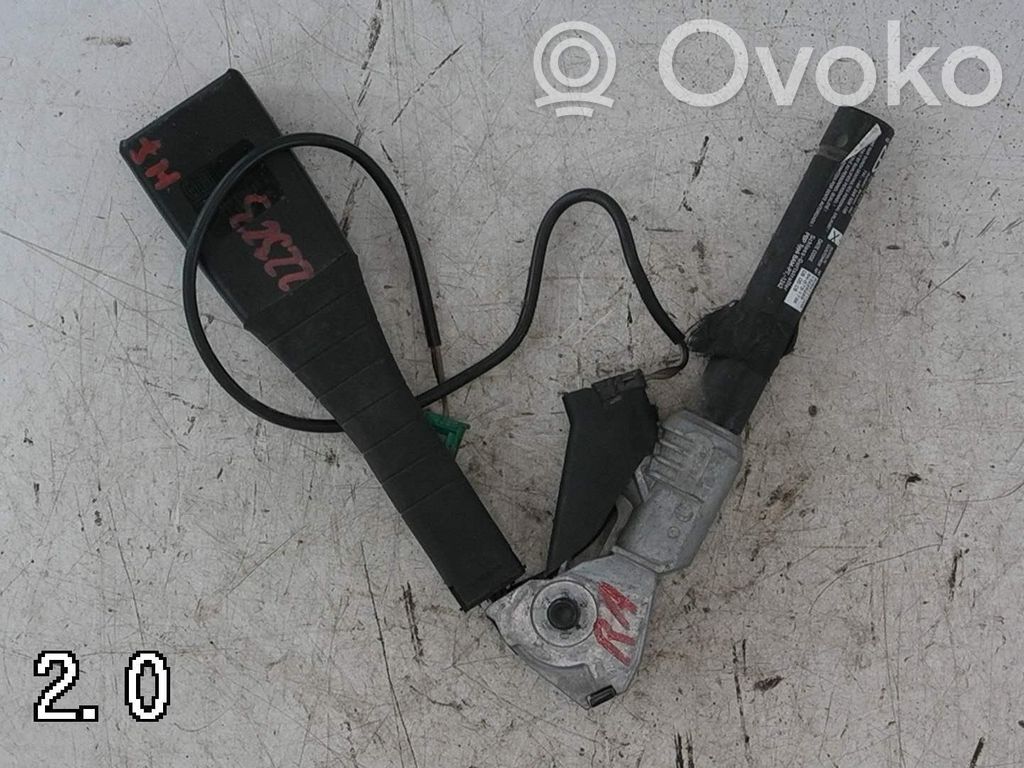 Opel Corsa D Hebilla del cinturón delantero 