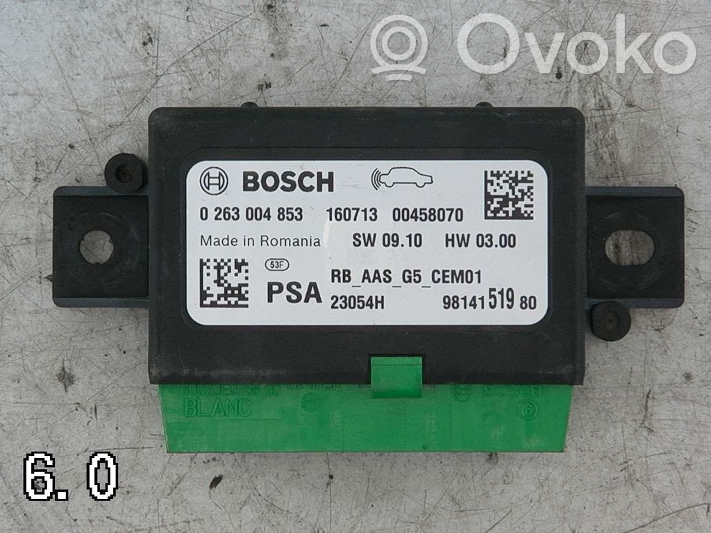 Peugeot 208 I Autres unités de commande / modules 