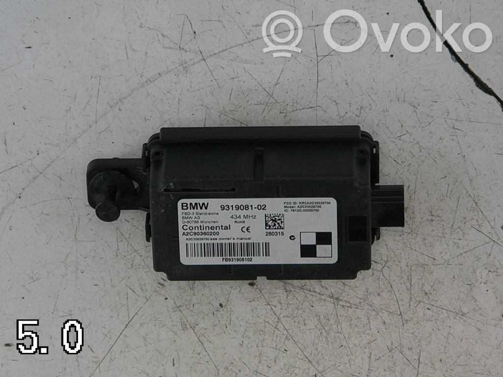 BMW 3 F30 F35 F31 Capteur de vitesse de lacet d'accélération ESP 