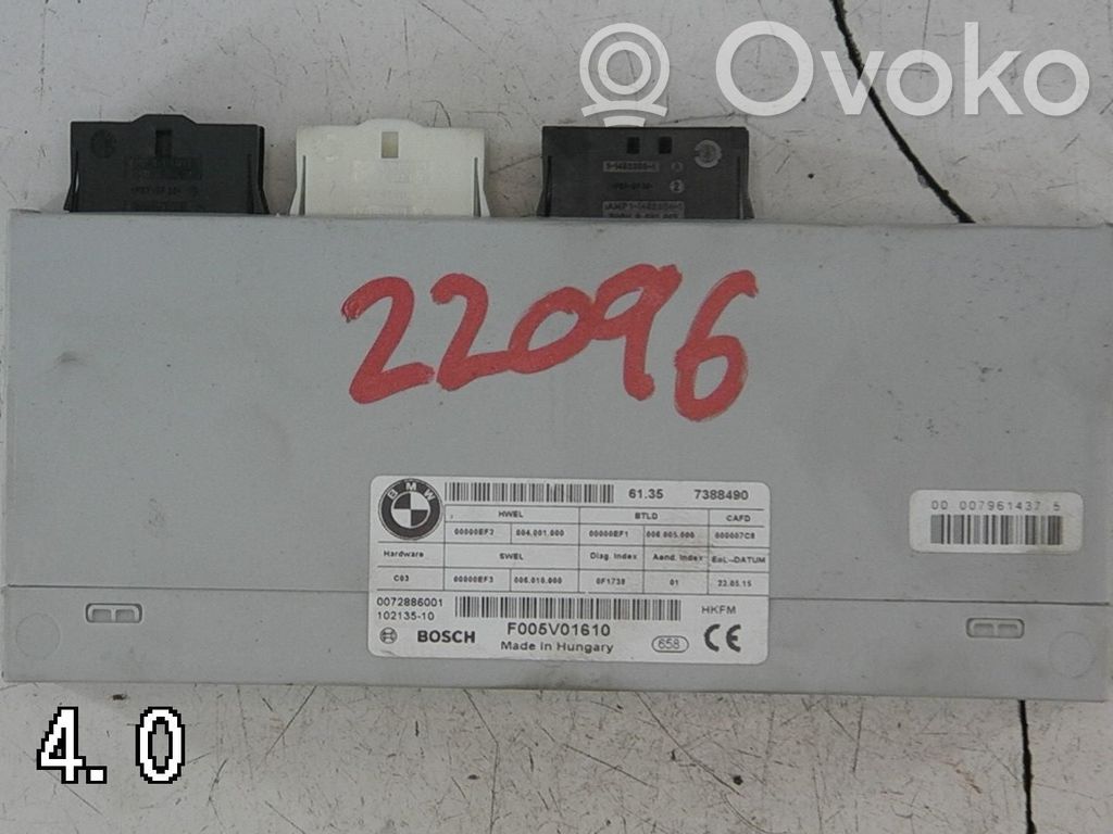 BMW 3 F30 F35 F31 Sonstige Steuergeräte / Module 