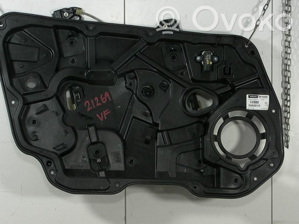 Macara ușă față cu motor   31440785,31440785