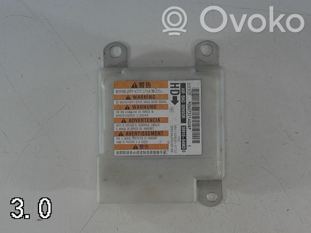 Suzuki Celerio Airbag control unit/module 