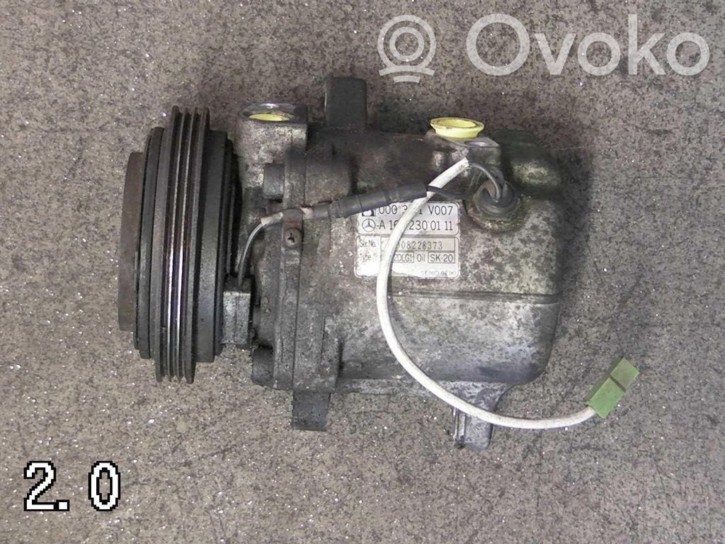 Kompresor / Sprężarka klimatyzacji A/C   510224,A1602300111,0003191V005,0003191V006,0003191V007,0003191V008,0003191V009,0003191V010,003191V005,003191V006,003191V007,A1602300011,A1602300111,SS10M3,SS72DLG1