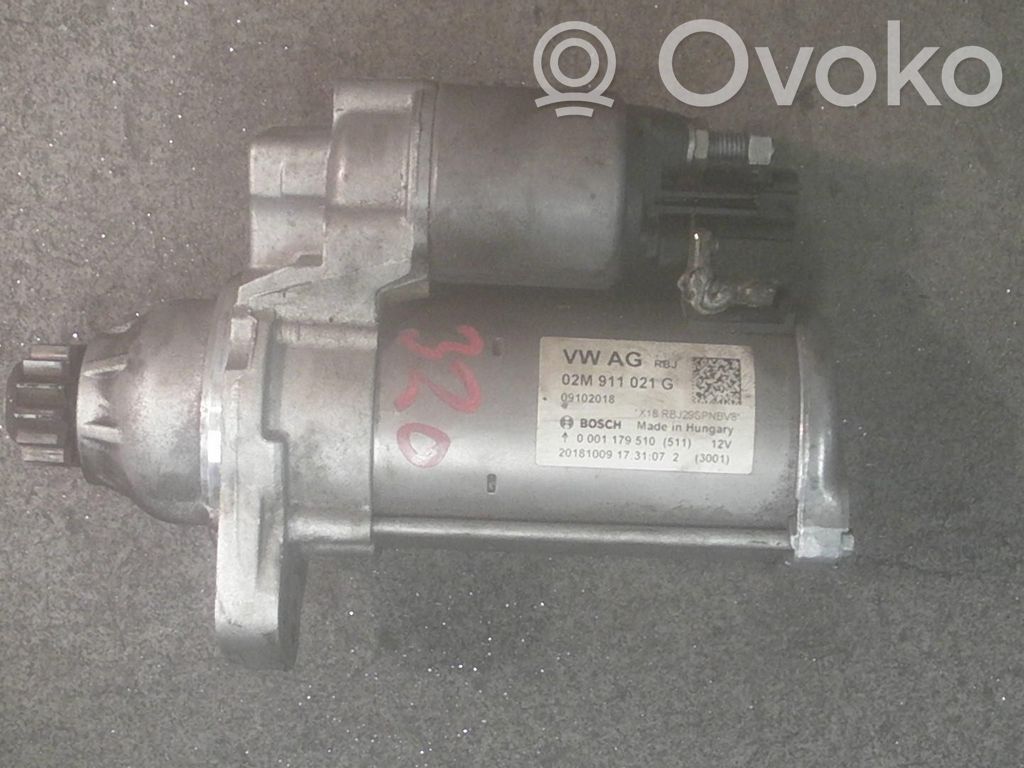 Motor de arranque   BOSCH,02M911021G,02M911021GX,254393