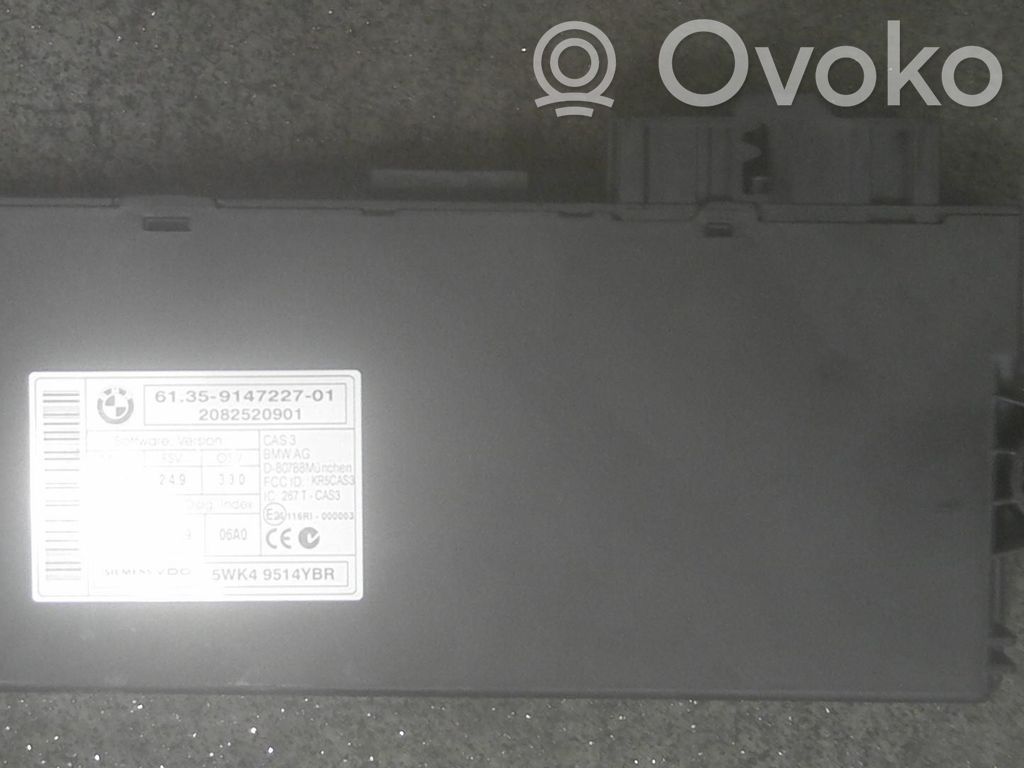Other control units/modules   61359147227,CONTROLUNITCAS,61359147227