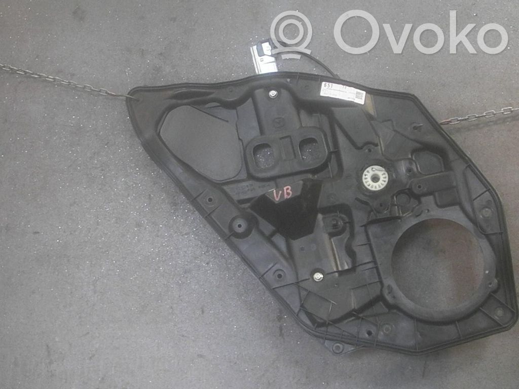 Mazda 2 Regulador de puerta delantera con motor 