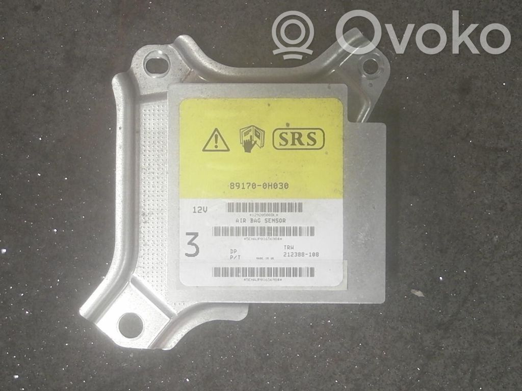Peugeot 107 Airbag control unit/module 