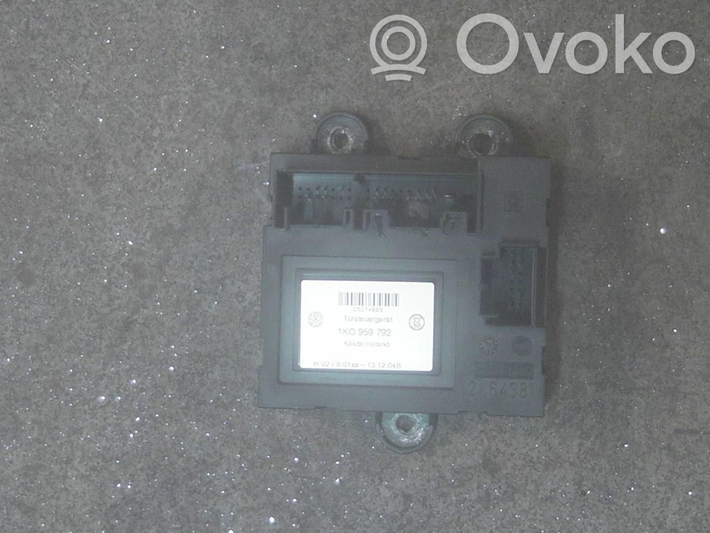 Moduł / Sterownik komfortu   1K0959792,1K0959792Z0C