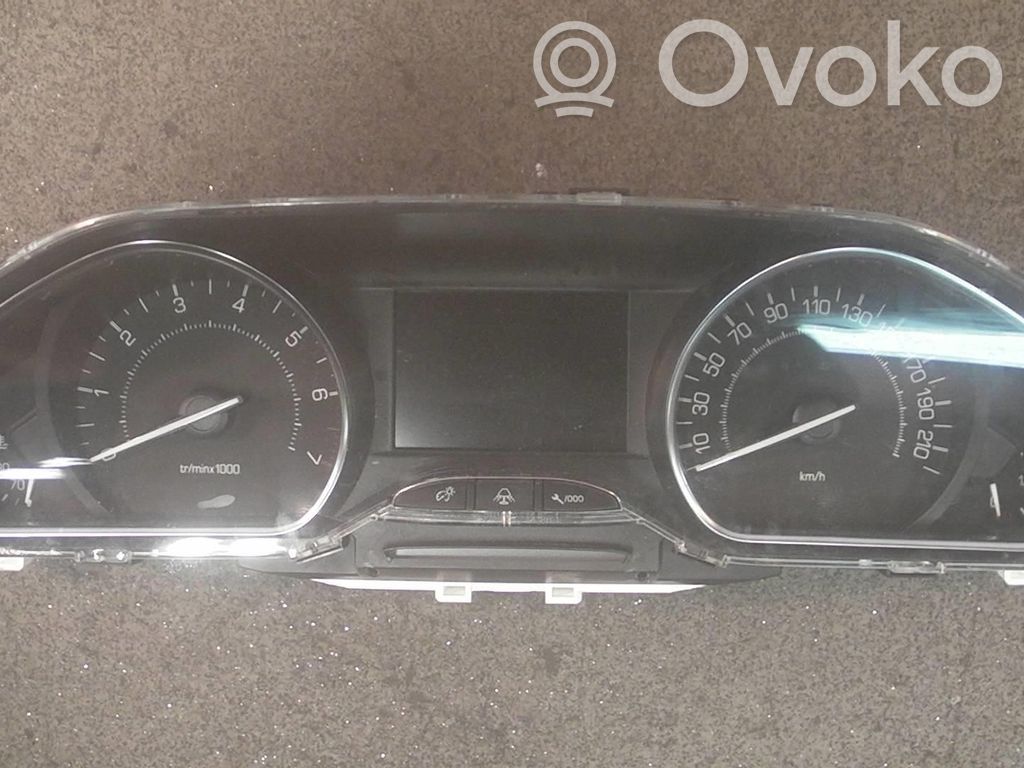 Peugeot 208 I Vitezometru (grup de instrumente) 