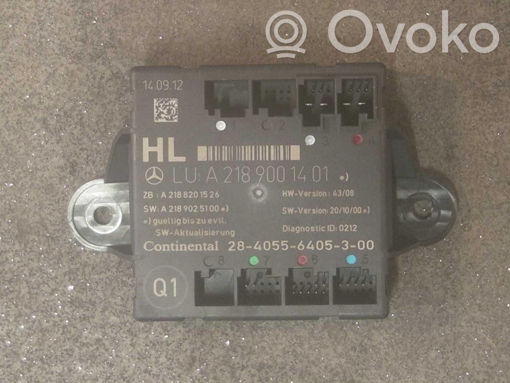 Mercedes-Benz E W212 Module confort
