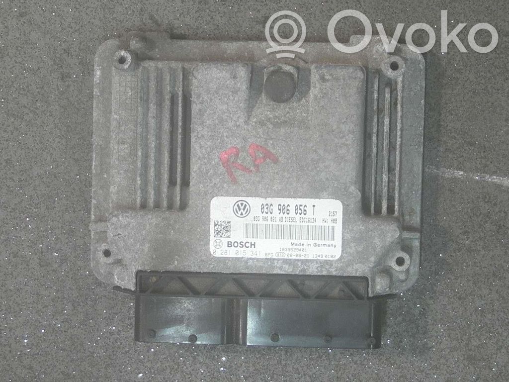 Skoda Superb B6 (3T) Engine control unit/module 